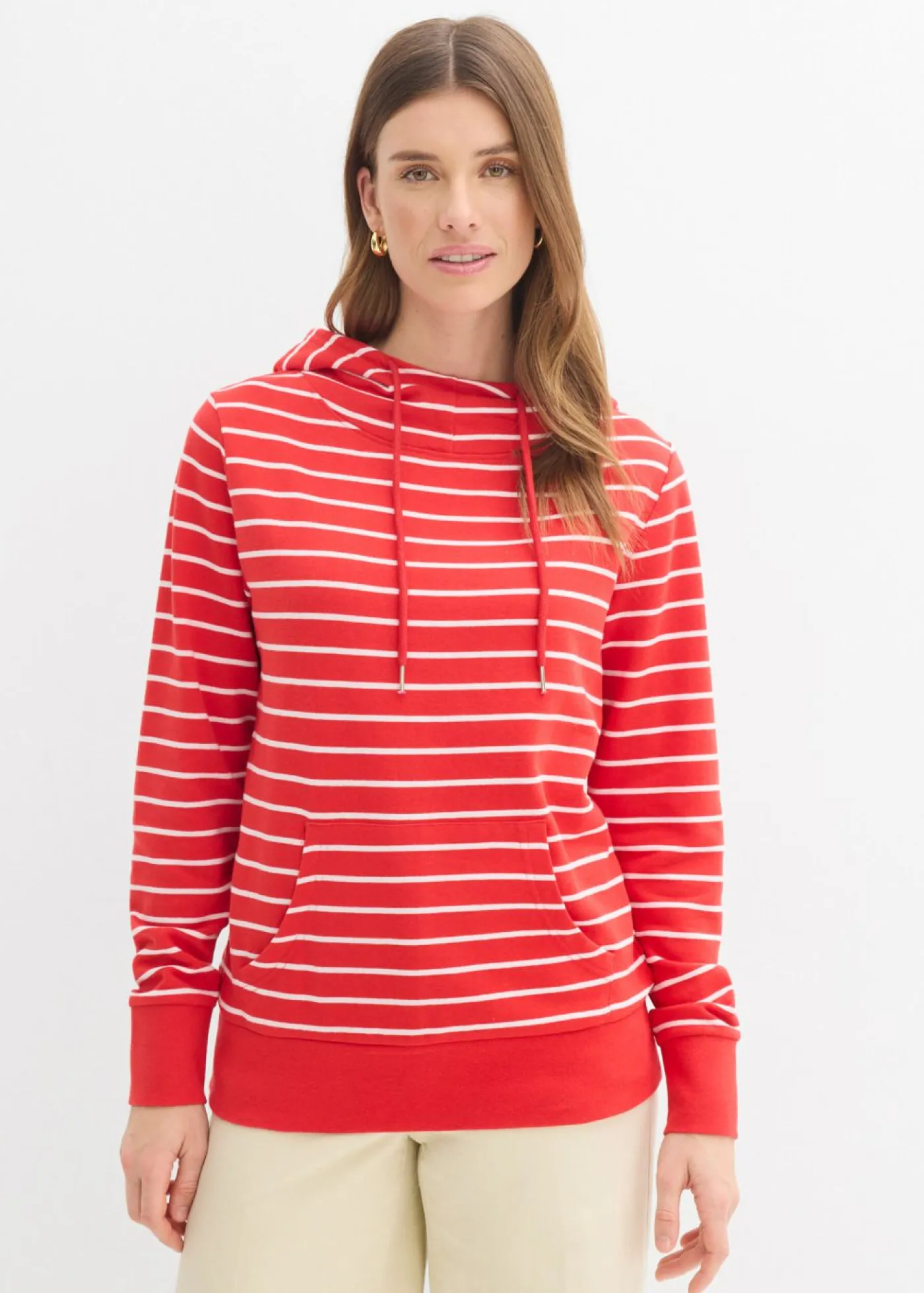 New Sudadera con capucha de mezcla de algodón Mujer Ropa Cómoda|Novedades