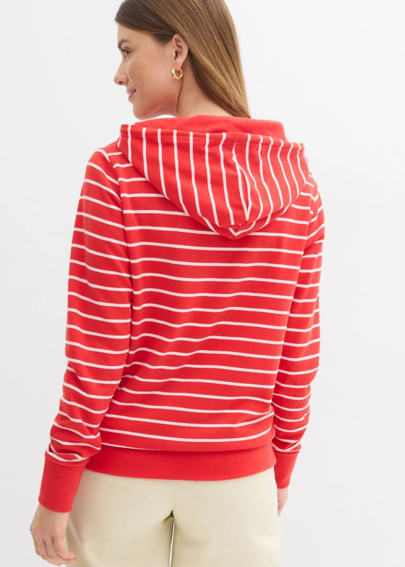 New Sudadera con capucha de mezcla de algodón Mujer Ropa Cómoda|Novedades