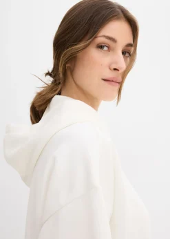 Best Sudadera con capucha de mezcla de viscosa ligeramente brillante Mujer Esenciales|Ropa Cómoda