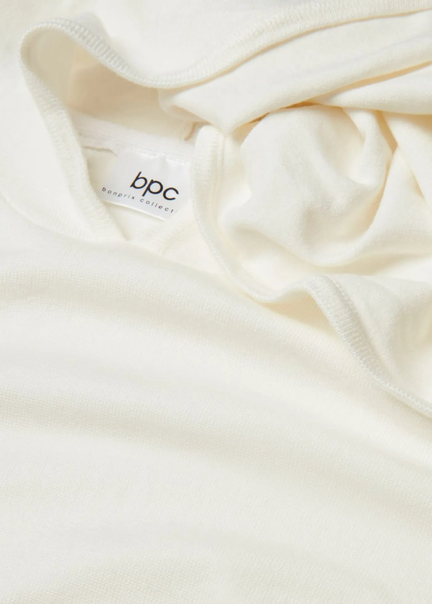 New Sudadera con capucha de punto y bolsillo canguro en mezcla de viscosa Mujer Jerséis|Ropa De Punto