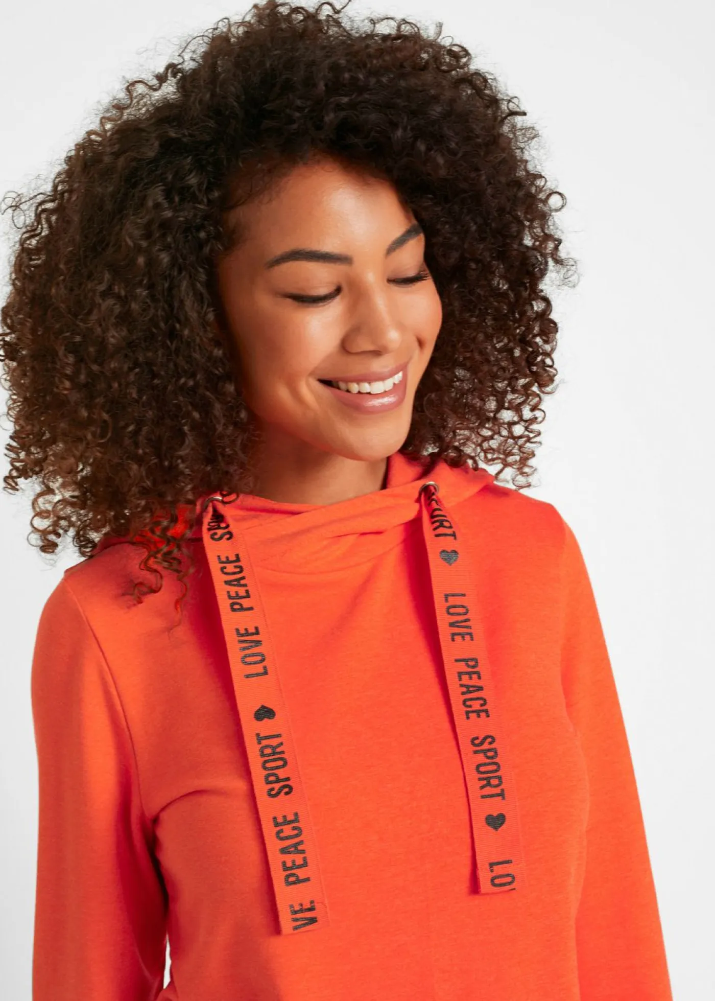 Online Sudadera con capucha de suave mezcla de viscosa Mujer Ropa Deportiva|Ropa Cómoda