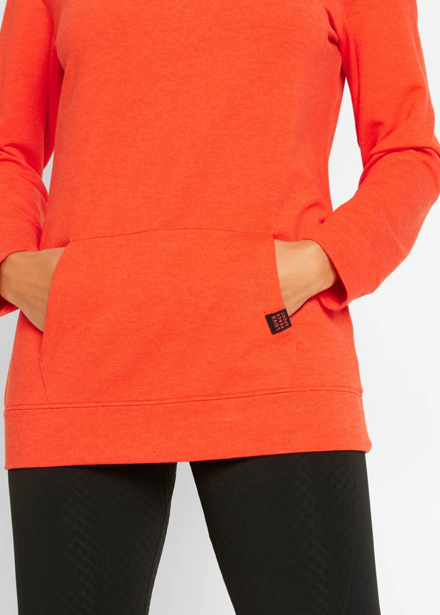 Online Sudadera con capucha de suave mezcla de viscosa Mujer Ropa Deportiva|Ropa Cómoda