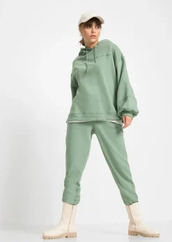 Sudadera con capucha oversize en mezcla de algodón suave Mujer Ropa Cómoda