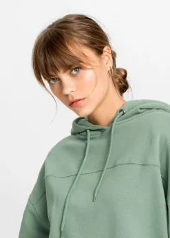 Sudadera con capucha oversize en mezcla de algodón suave Mujer Ropa Cómoda