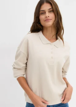 New Sudadera de algodón orgánico puro Mujer Básicos|Ropa Cómoda