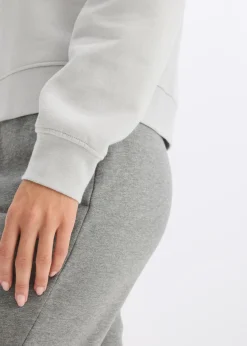 New Sudadera de algodón orgánico puro Mujer Básicos|Ropa Cómoda