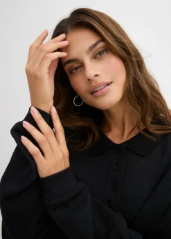 Discount Sudadera de algodón orgánico puro Mujer Básicos|Ropa Cómoda