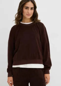 Clearance Sudadera de felpa suave Mujer Básicos