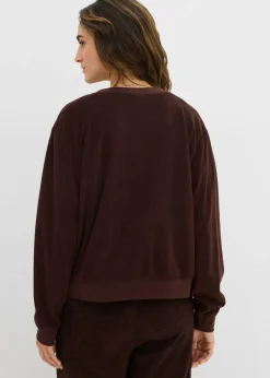 Clearance Sudadera de felpa suave Mujer Básicos