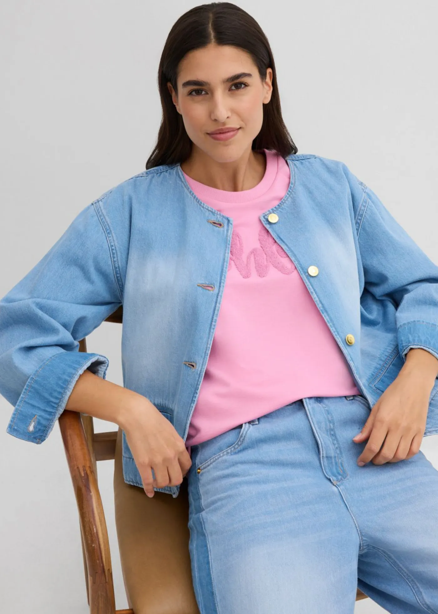 Discount Sudadera de mezcla de algodón Mujer Ropa Cómoda|Novedades