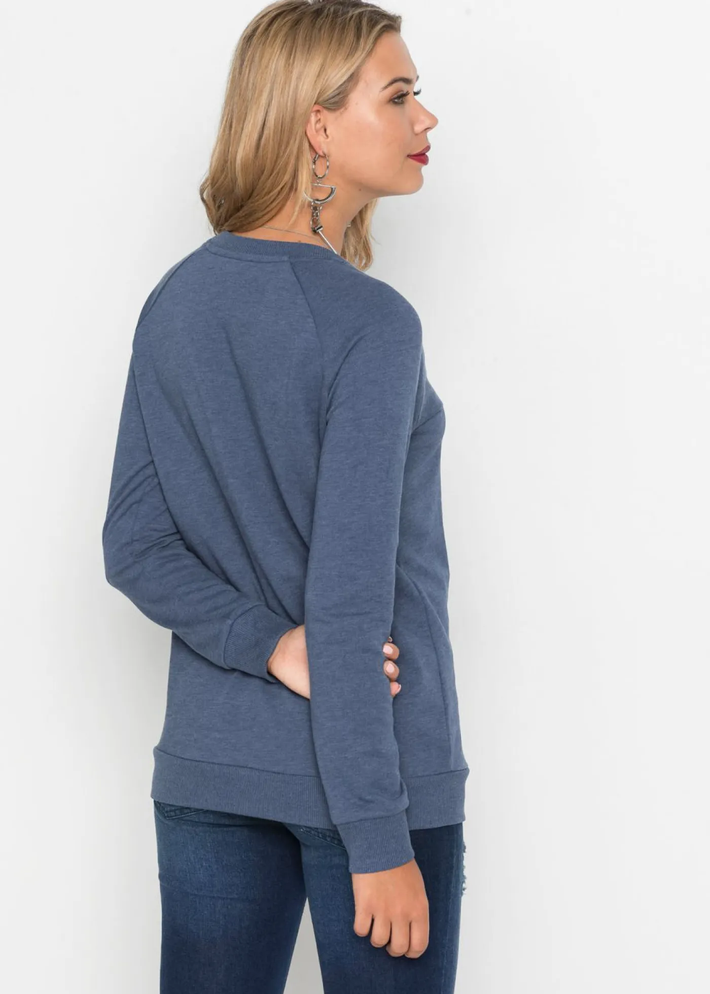 New Sudadera de mezcla de algodón Mujer Ropa Cómoda