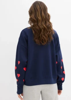 Online Sudadera de mezcla de algodón Mujer Ropa Cómoda