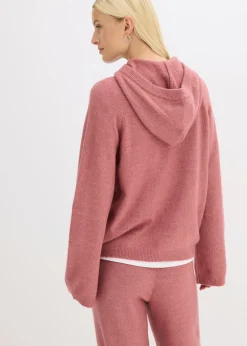 Sudadera de punto con capucha Mujer Jerséis|Ropa De Punto