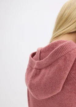 Sudadera de punto con capucha Mujer Jerséis|Ropa De Punto