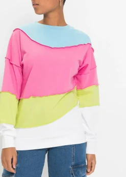 Discount Sudadera en mezcla suave de algodón Mujer Ropa Cómoda
