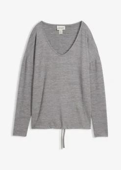 Clearance Sudadera holgada con aspecto de punto Mujer Ropa Cómoda
