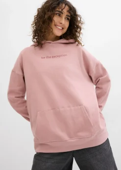 New Sudadera holgada de algodón orgánico puro Mujer Ropa Cómoda