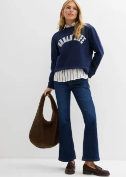 Best Sudadera holgada de algodón puro Mujer Ropa Cómoda