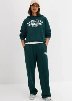 Sudadera holgada de algodón puro con capucha Mujer Ropa Cómoda