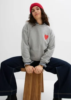 Hot Sudadera holgada de algodón orgánico Mujer Ropa Cómoda