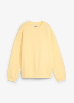New Sudadera holgada de algodón puro Mujer Básicos|Ropa Cómoda