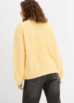 New Sudadera holgada de algodón puro Mujer Básicos|Ropa Cómoda