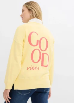 Sale Sudadera holgada de algodón orgánico Mujer Ropa Cómoda