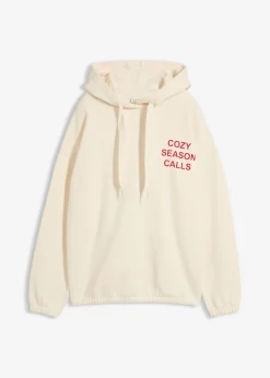 Sale Sudadera holgada de algodón puro Mujer Ropa Cómoda