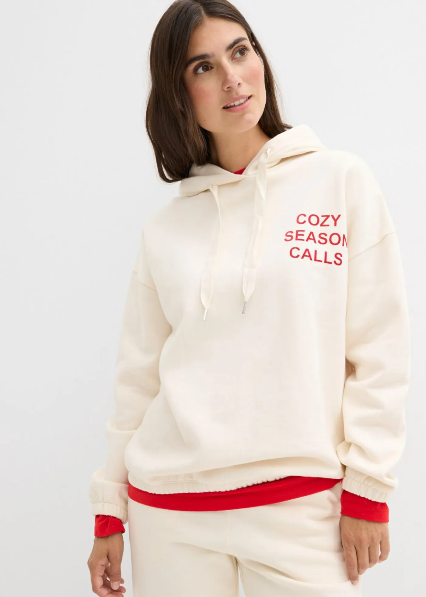 Sale Sudadera holgada de algodón puro Mujer Ropa Cómoda