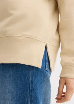 Sudadera holgada de algodón orgánico Mujer Ropa Cómoda