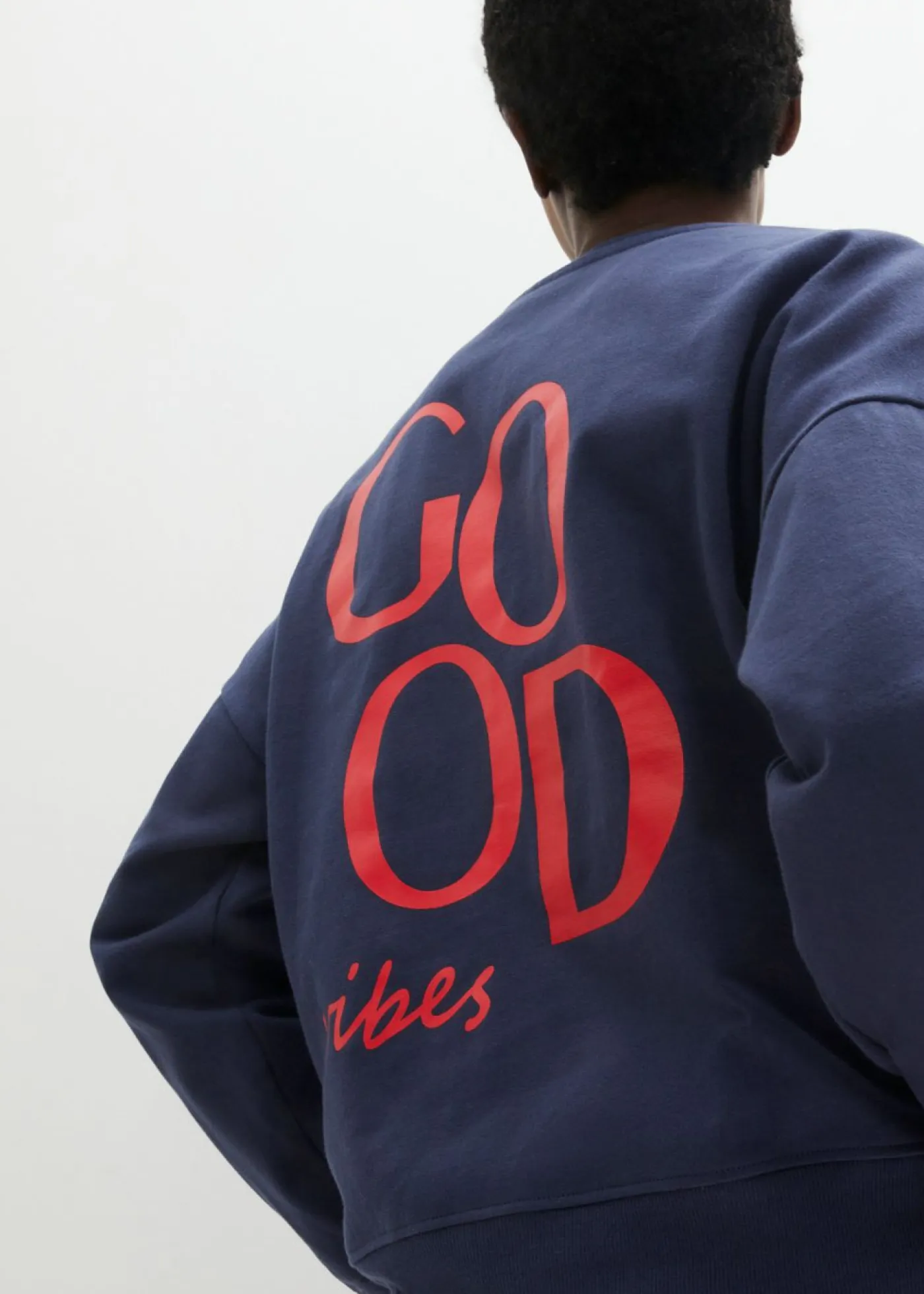 Sale Sudadera holgada de algodón orgánico Mujer Ropa Cómoda