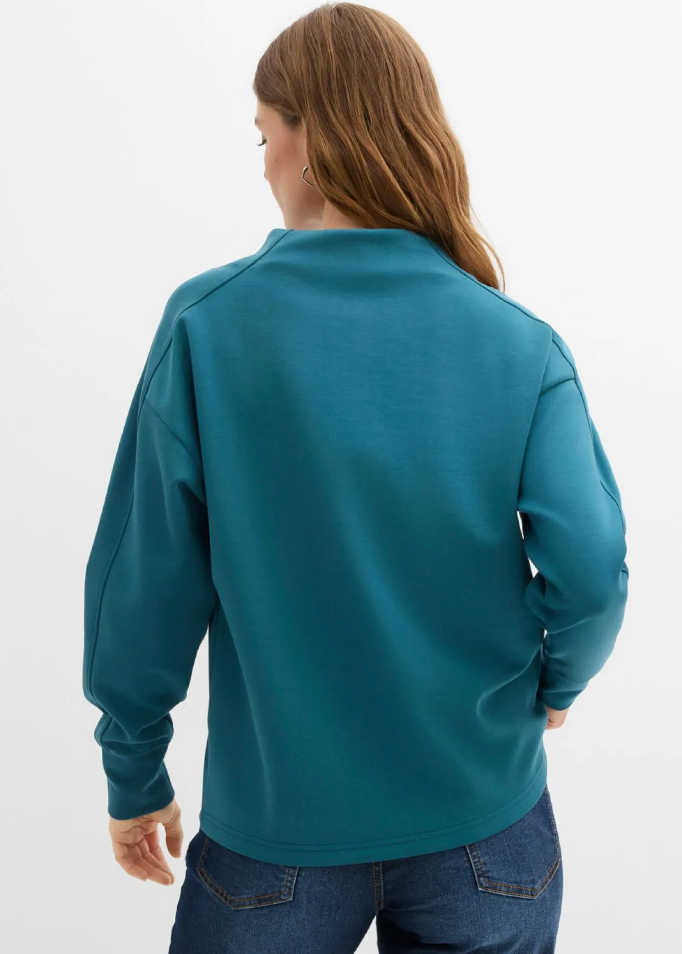 New Sudadera holgada de neopreno suave Mujer Básicos|Ropa Cómoda