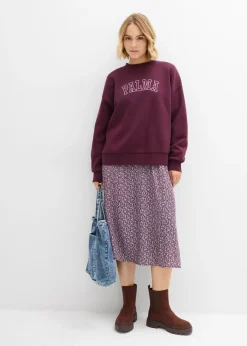 Discount Sudadera holgada en mezcla de algodón Mujer Ropa Cómoda