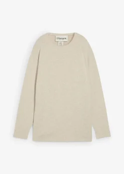 Online Sudadera larga con aspecto de punto Mujer Ropa Cómoda