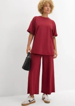 Clearance Sudadera larga de algodón puro Mujer Ropa Cómoda