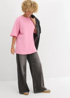 Sudadera larga de algodón puro Mujer Ropa Cómoda