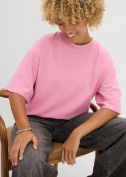 Sudadera larga de algodón puro Mujer Ropa Cómoda