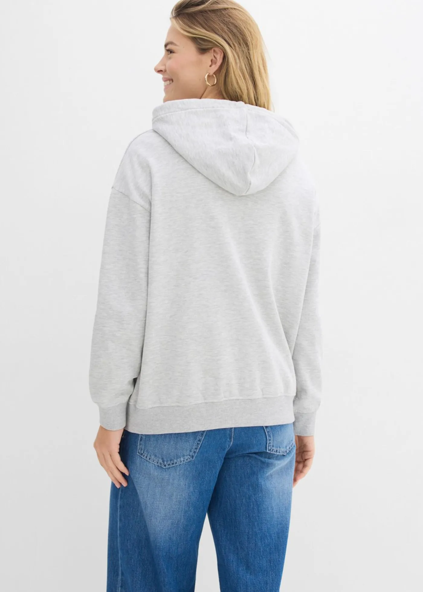 Sudadera oversize con capucha Mujer Básicos|Ropa Cómoda