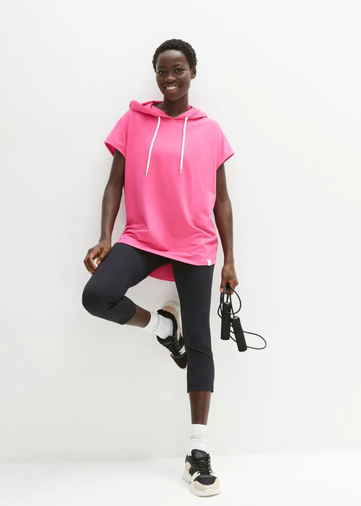 Outlet Sudadera oversize con capucha Mujer Ropa Deportiva|Ropa Cómoda