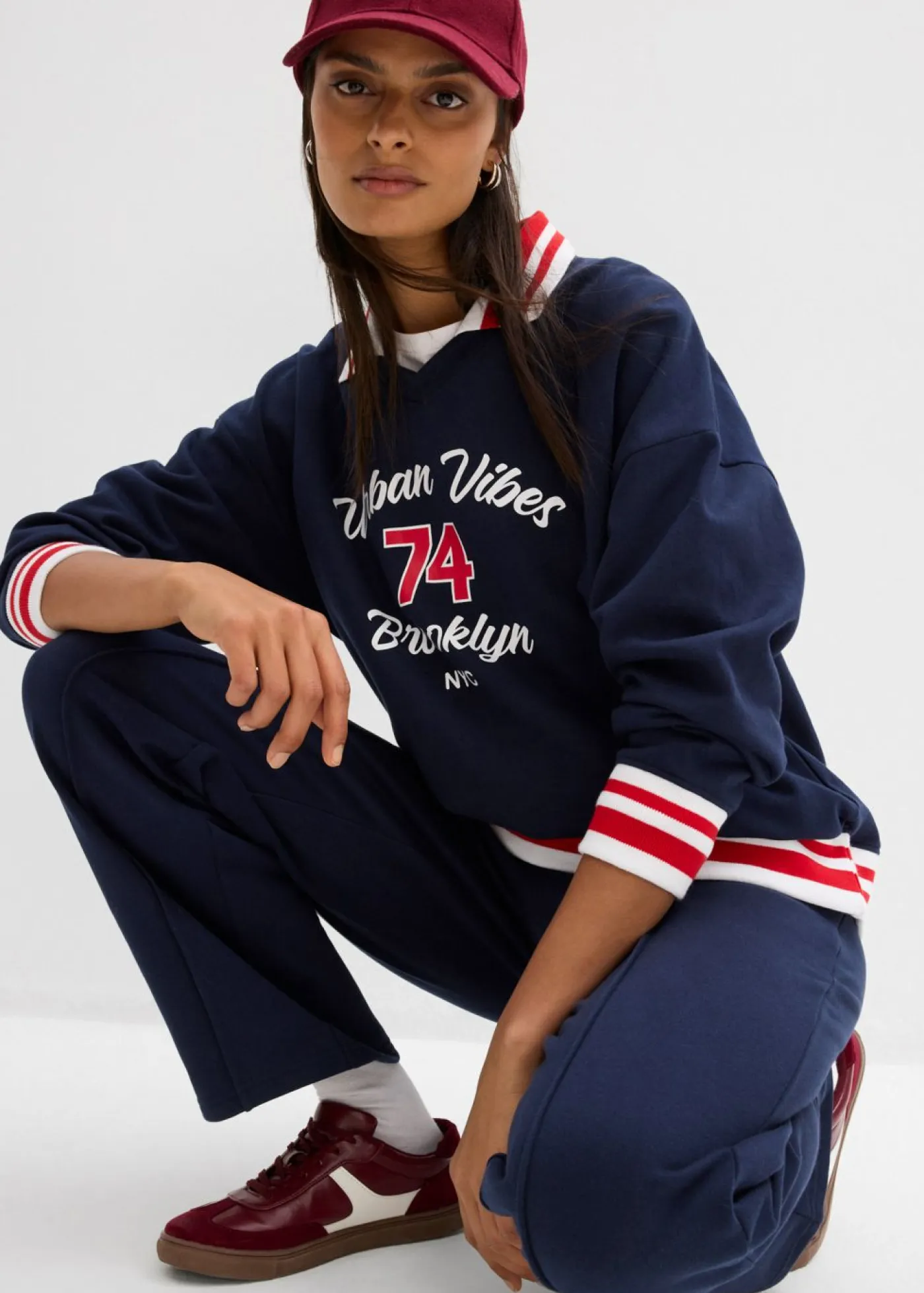Online Sudadera oversize de algodón orgánico puro Mujer Ropa Cómoda
