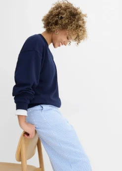 Discount Sudadera oversize de algodón orgánico Mujer Ropa Cómoda|Novedades