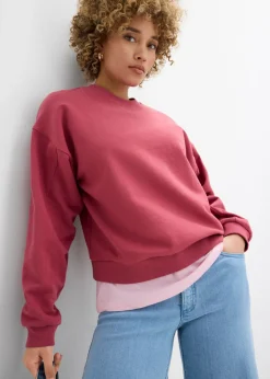 Outlet Sudadera oversize de algodón orgánico Mujer Ropa Cómoda|Novedades