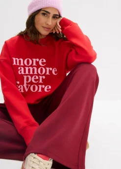 Best Sudadera oversize de mezcla de algodón Mujer Ropa Cómoda