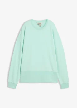 Sudadera oversize de mezcla de algodón Mujer Ropa Cómoda|Novedades
