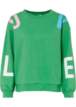 Outlet Sudadera oversize en suave mezcla de algodón Mujer Ropa Cómoda