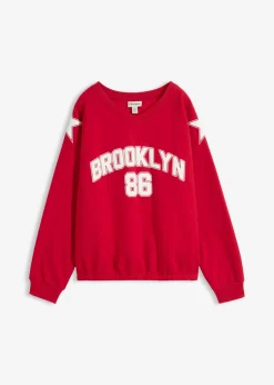 Sale Sudadera oversize en suave mezcla de algodón Mujer Ropa Cómoda