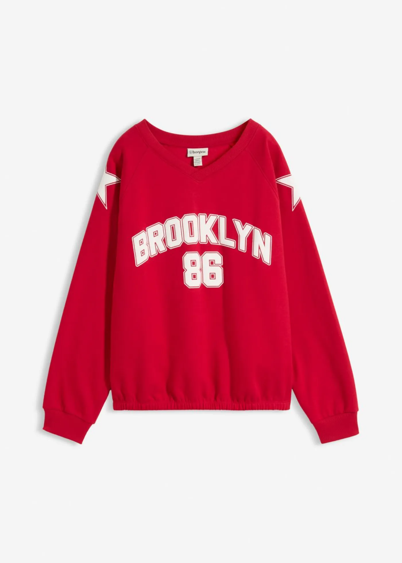Sale Sudadera oversize en suave mezcla de algodón Mujer Ropa Cómoda