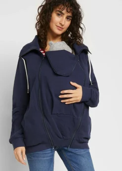 Sudadera premamá y chaqueta de porteo 3 en 1 Mujer Premamá