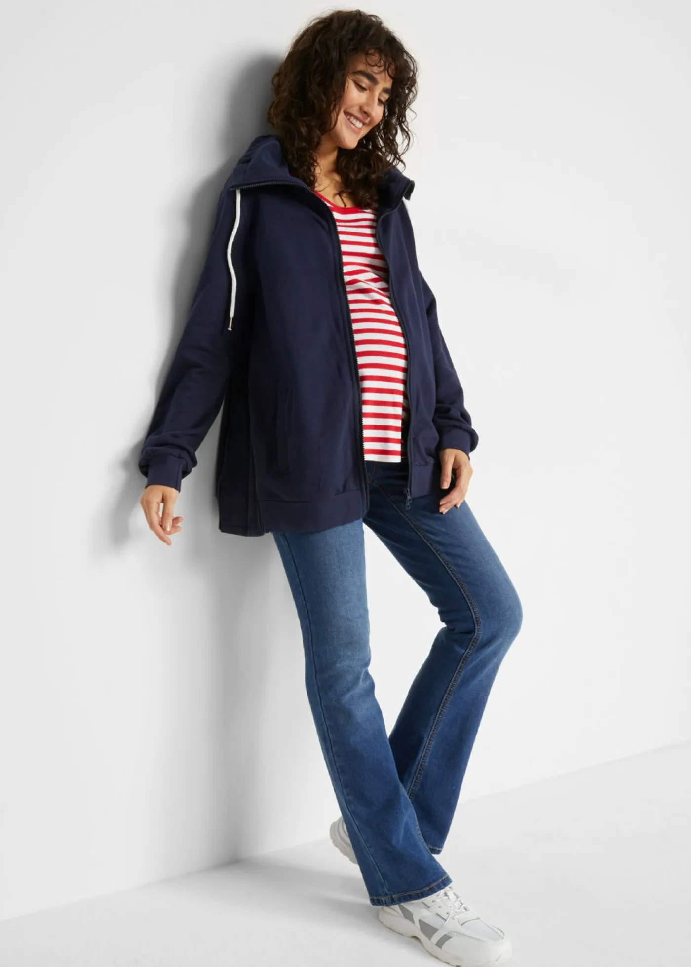 Sudadera premamá y chaqueta de porteo 3 en 1 Mujer Premamá