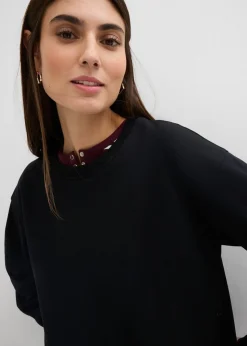 Best Sudadera premamá/de lactancia 2 en 1 de algodón orgánico puro Mujer Premamá